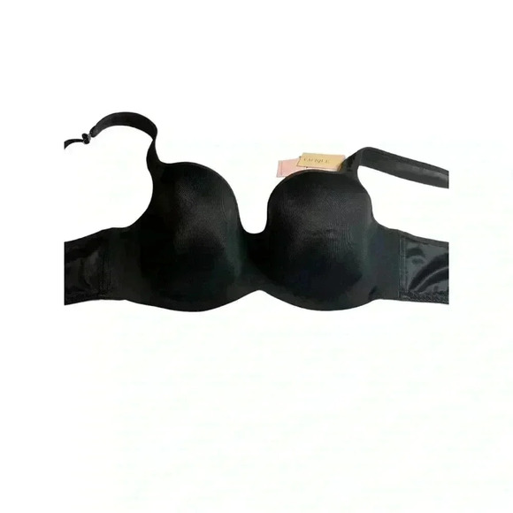 CACIQUE BLACK BALCONETTE BRA SMOOTH FIT SIZE 40C NWT - Picture 2 of 7